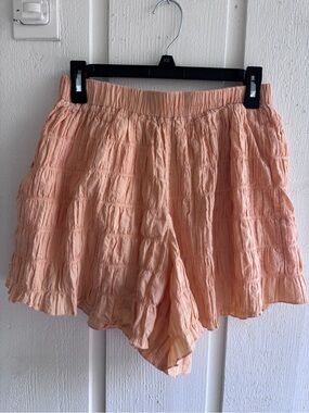 The Lullaby Club Peach Matilda Shorts